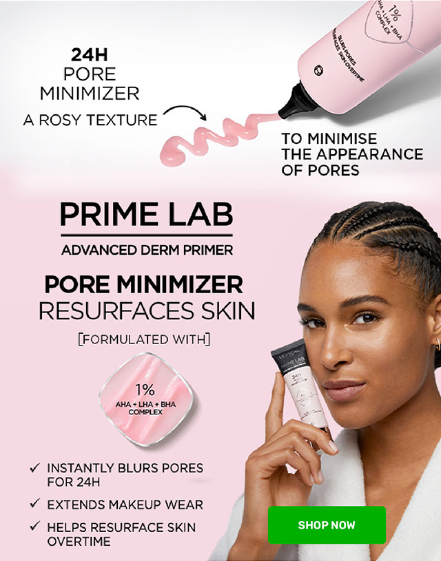 Introducing L'Oréal Paris Skin Transforming Primers! Chemist Warehouse