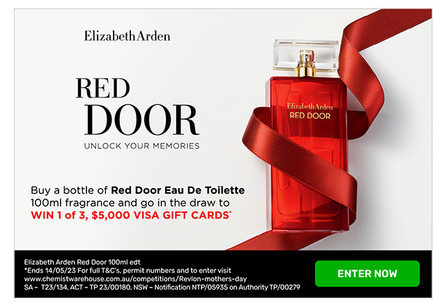 Red door perfume chemist warehouse hot sale