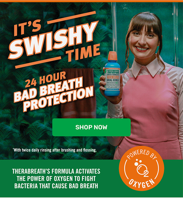 Get 24 hour bad breath protection with Therabreath! Chemist Warehouse
